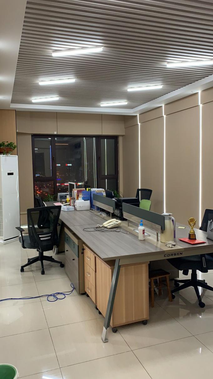 PVC Integrated Wall Panel Eco-friendly Indoor Background Wall 0