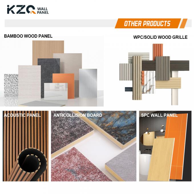 8mm Bamboo Fiber Wall Panel - Fireproof & Moistureproof