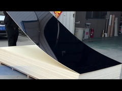 Mirror Hotel light luxury PET decorative bamboo charcoal wood veneer wall panel