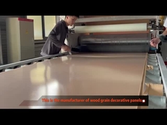 Wood Grain Indoor Decorative PVC Wall Panels WPC Indoor Bamboo Charcoal Wall Panels