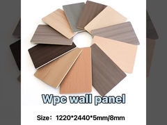 Wood Grain Wallboard Light Luxury Style Fireproof and Waterproof  Bamboo Charcoal Wood Veneer