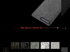 Modern Light Luxury Matte Marble Bamboo Charcoal Wood Veneer Panels PVC Interior Paneling Sheet