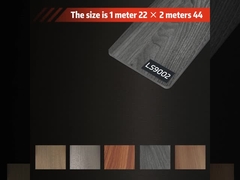 Waterproof  PVC Bamboo Fiber Integrated Wood Veneer Wood Grain Bamboo Charcoal Wall Panel