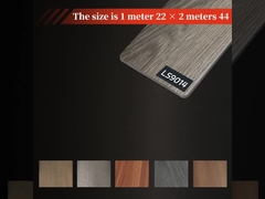 Factory customized waterproof and fireproof new decor material wood grain bamboo charcoal wood panel