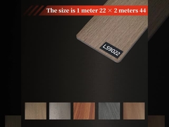 Interior Decoration Bamboo Charcoal Wood Veneer Wood Grain Bamboo Crystal Panel