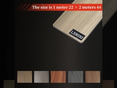 waterproof pvc bamboo charcoal wood veneer panel interior decoration bamboo crystal panel