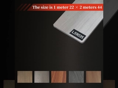 Hot Selling 5mm&8mm interior decor Wood Grain Bamboo Charcoal Wall Panel