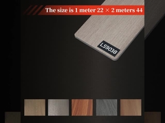 Interior Paneling Wood Grain Bamboo Charcoal Fiber Wood Veneer Bamboo Wood Fiber Veneer Panels