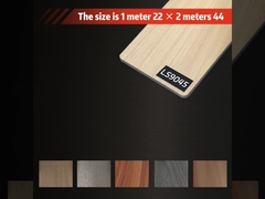 Factory direct supply woodboard  wood grain bamboo charcoal wood veneer panel
