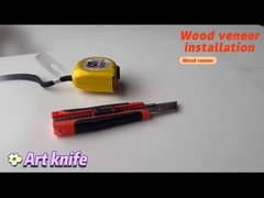 How to install bamboo charcoal wood veneer panels