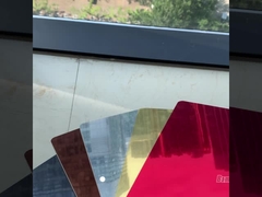 Wholesale Price Mirror Wall Decor Wall Panel PET Bamboo Charcoal Wood Veneer Board