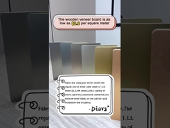 High Quality Hot Sale Carbon Crystal Board Fireproof Bamboo Charcoal Metal Board Veneer