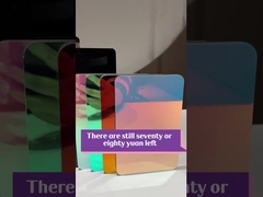 Wholesale Price Mirror Wall Decor Wall Panel PET Bamboo Wood Fiber Wood Veneer Board