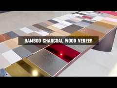 Bamboo charcoal wood veneer