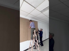 Wall panel installation