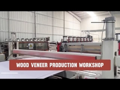 Wood veneer production workshop