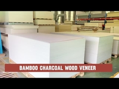 Bamboo charcoal wood veneer