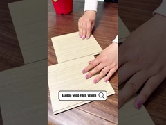 Bamboo charcoal wood veneer bamboo wood fiber board waterproof wear-resistant indoor siding panels