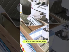 Popular Design PET Mirror Bamboo Charcoal Wood Veneer