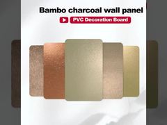 PVC Decoration Bamboo Charcoal Wood Metal Wall Board