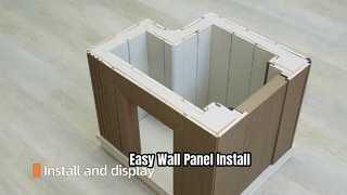 Bamboo Wood Wall Panel Install Guide