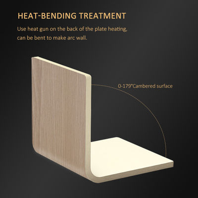 B-class Flame Retardant Wood Grain Wall Panel Waterproof Anti-collision Board Bamboo Fiber Wall Panel