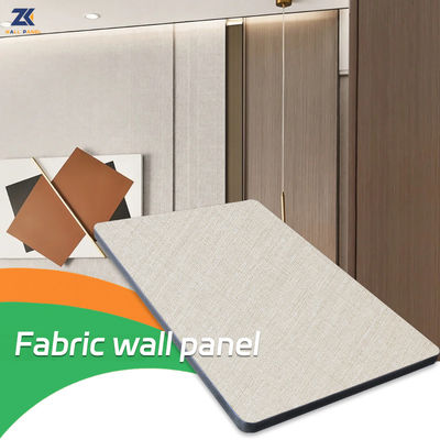 Bamboo Fiber Wallboard Wood Veneer PVC Wall Panels Anti Scratch