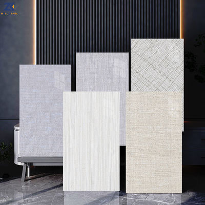 Bamboo Fiber Wallboard Wood Veneer PVC Wall Panels Anti Scratch