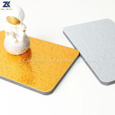 Luxury Waterproof 3D Water Ripple Wall Board PVC Interior Wall Panels For Hotel