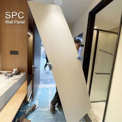 SPC Wall Panel  Waterproof Plastic Water Resistant Panels For Bathroom