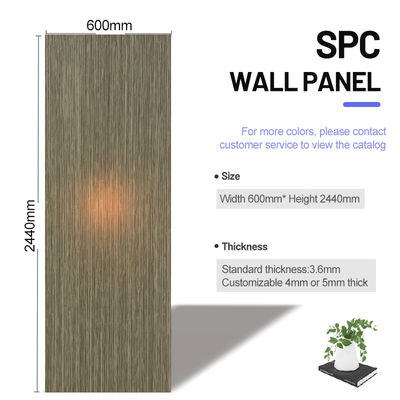 SPC Wall Panel  Waterproof Plastic Water Resistant Panels For Bathroom