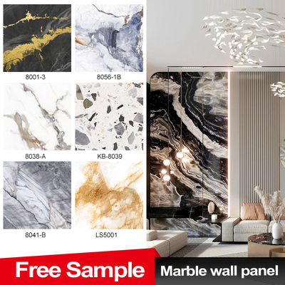 Bamboo Charcoal Wood Veneer Panel - Fireproof Waterproof 1220x2440mm