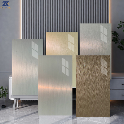 Fireproof Bamboo Charcoal Wood Veneer 5mm/8mm Waterproof Wall Panel