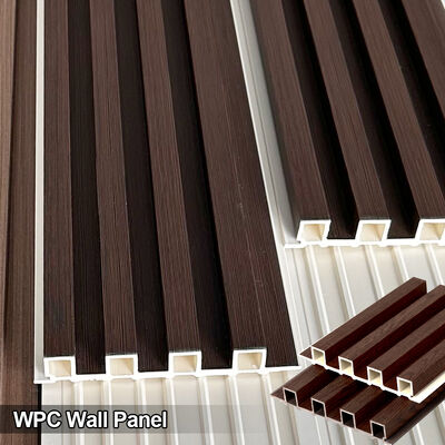 Hot Sale Customized Design 3d WPC Wall Panel Composite Wall Panel For Indoor Decoration
