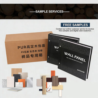 Solid Color Decorative Wall Panels Waterproof Moisture-proof Board For Bedroom Living Rooms