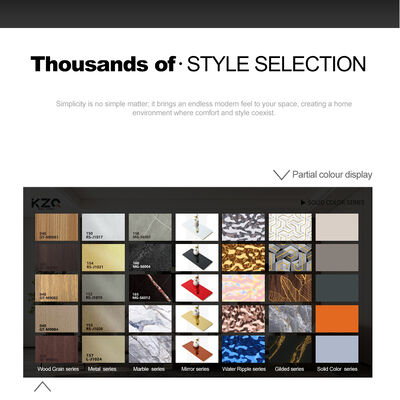 Wood Grain PVC Wall Panel For Interior Decoration Commercial Project Factory Supply Bamboo Fiber Wall Panel