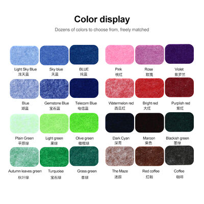 Factory-direct Polyester Fiber Acoustic Panels Soundproofing Fabric Board Suitable For Offices