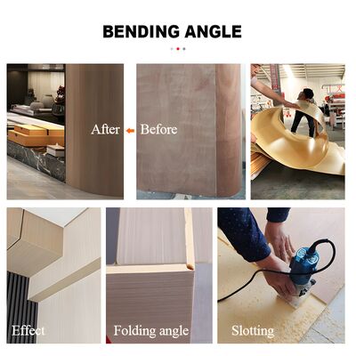 Waterproof And Moisture-Proof 5mm 8mm Metal Bamboo Charcoal Fiberboard