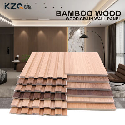 Bamboo Wood Wall Panel Wood Grain Wood Veneer Modern Design Wall Panels For Office Areas