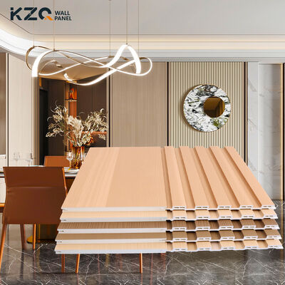 Hotel Decoration Modern Wood Grain Wood Veneer Bamboo Fiber Wall Panel