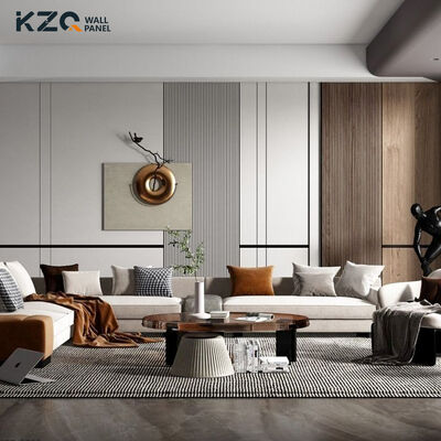 Factory Direct Sale Solid Color Skin Feel Wall Panels Bamboo Fiber Wall Panel