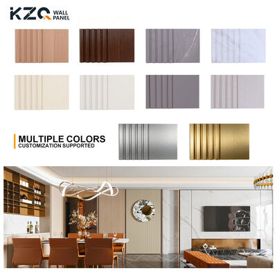Skin Feel Solid Color Texture Wall Decoration Bamboo Fiber Wall Panel Modern Wood Veneer