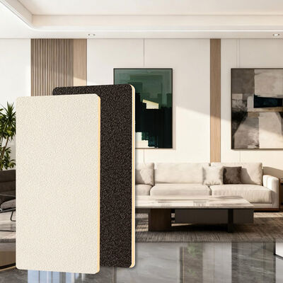 Bamboo Fiber Wall Panel Decorative Skin Feel Texture Wood Veneer Solid Color Wall Panels