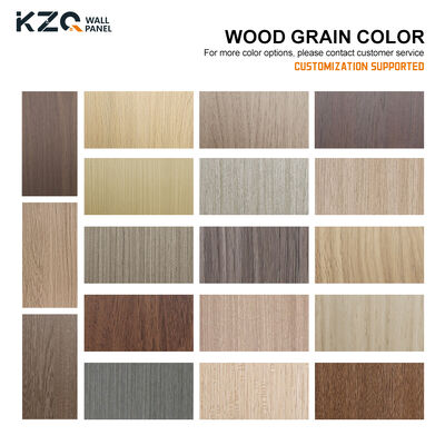 PVC Wood Grain Wall Panel 5mm Flexible Indoor Decorative Wall Panel Bamboo Fiber Wall Panel