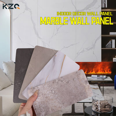 Factory Customized Marble Wall Panels Background Walls Bamboo Wood Fiber Flexible Wall Panels