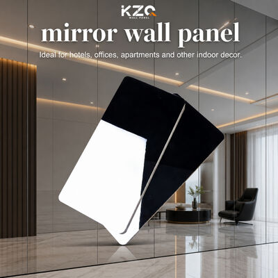 Mirror Finish Bamboo Charcoal Fiber Board Wallboard Scratch Resistant