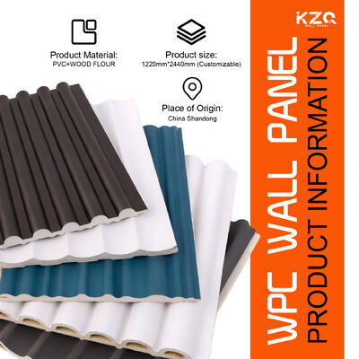 Hotel Renovation B Fireproof Waterproof WPC Wall Panel for Hotel