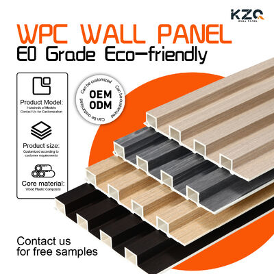 Moisture-Proof and Fireproof WPC Wall Panel eco-friendly For Indoor Decoration Board