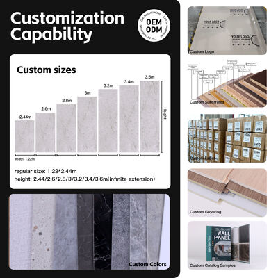 New ProductIdeas stone plastic composite wall panel SPC Wall Panel for hotel