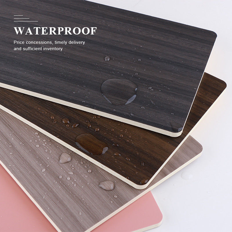 Wood Grain Wood Veneer Panel Interior Waterproof Wall Decor Seamless Wall Panels